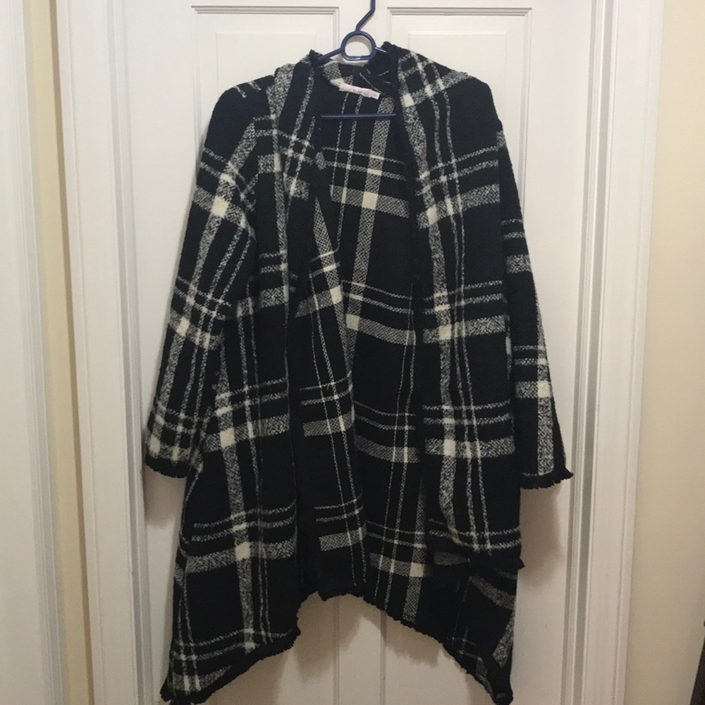 FALL/WINTER PLAID CLOTH JACKET